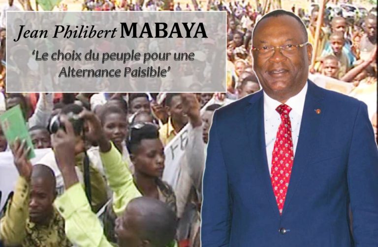 PRESIDENTIELLE 2018: JEAN-PHILIBERT MABAYAPOUR LA RESTAURATION DE LA DIGNITE DU CONGOLAIS