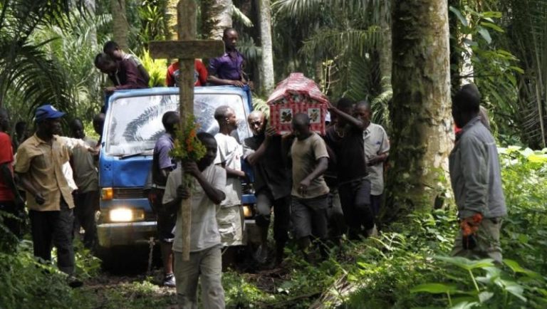 RDC – Beni : 4 corps des personnes tuées par les ADF découverts en putréfaction très avancée à Ntoma