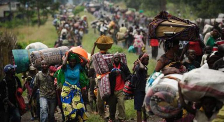 RDC – Beni : Au mois 5 000 déplacés de guerre et victimes des pluies diluviennes assistés à Kasindi