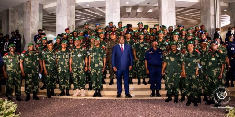 RDC : Voici les noms de 4 officiers FARDC révoqués par Félix Tshisekedi